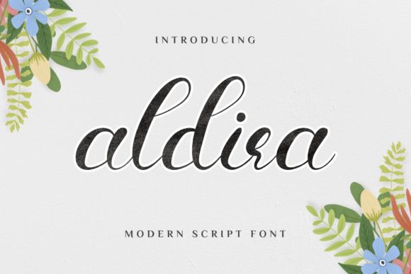 Aldira: A Delicate Handwritten Font