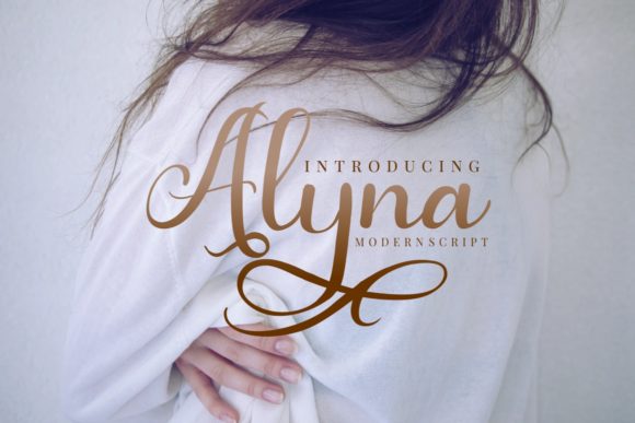 Alyna: A Handwritten Font That Feels Like a Warm Greeting