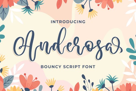 Anderosa Font: A Script Amp Masterpiece for Digital Design