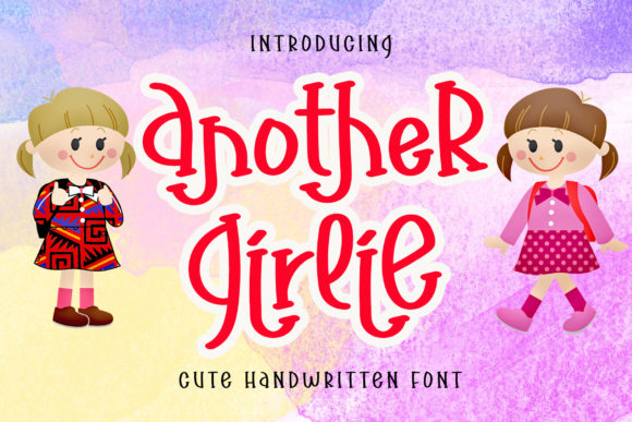 Another Girlie: A Playful Font for Your Handmade Creations