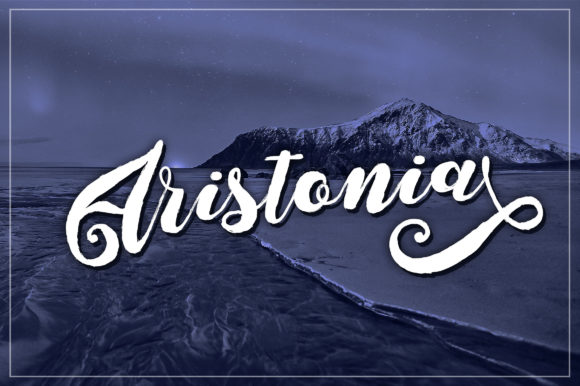 Aristonia: A Handwritten Font for Timeless Editorial Design