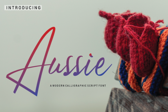 Aussie Font: A Delightful Display Typeface for Digital Design