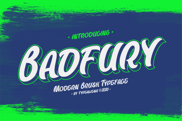 Badfury: A Handwritten Font That Elevates Your Craft