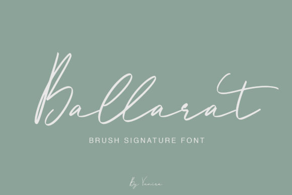 Ballarat Font: A Handwritten Typeface for Digital Designers