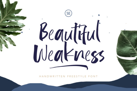Beautiful Weakness: A Handwritten Typeface for Editorial Design