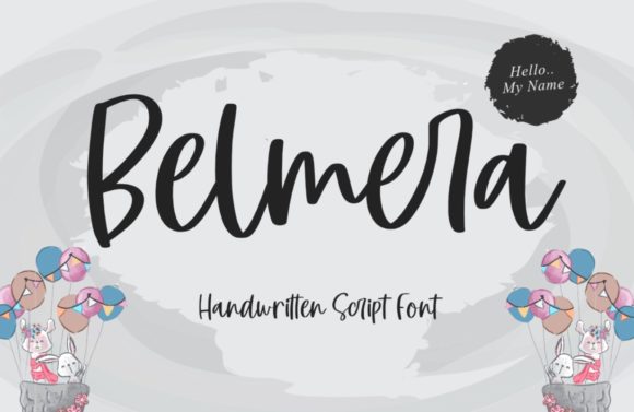 Belmera Font: A Handwritten Typeface That Elevates Campaign Design