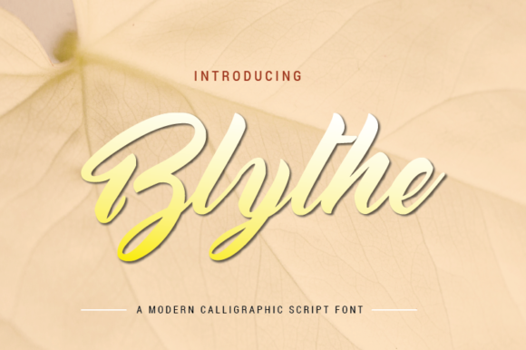 Blythe Font: Elegance Meets Modern Web Design