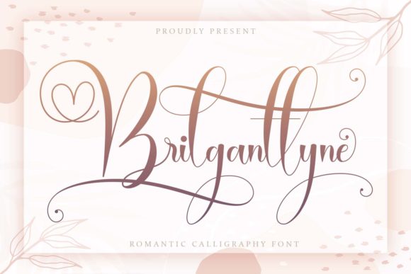Brilganttyne Font: A Handwritten Typeface for Modern Web Design