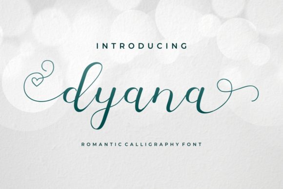 Dyana Font: A Timeless Script for Editorial Elegance