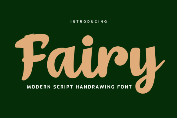 Fairy Font: A Handwritten Typeface for Modern Web Design