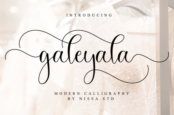 Galeyala: A Handwritten Font for Creative Marketing