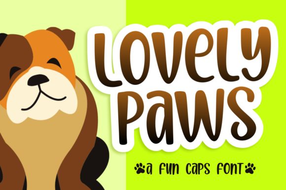 Handwritten Font for Craft Projects: Why Lovely Paws Stands Out