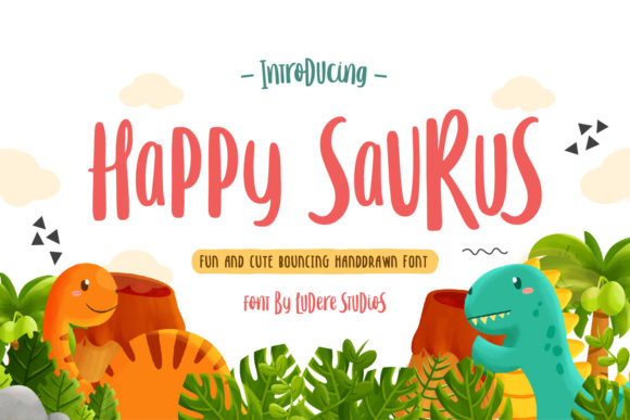 Happy Saurus Font: A Joyful Touch for Your Brand