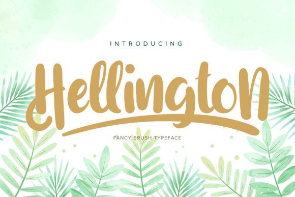 Hellington Font: A Versatile Handwritten Typeface for Web Design
