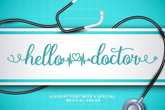 Hello Doctor Font: A Handwritten Typeface for Memorable Marketing
