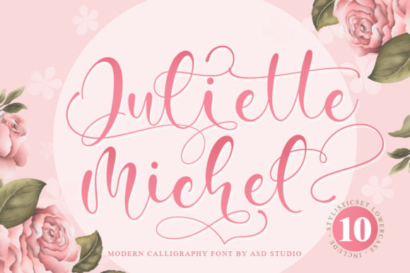 Juliette Michel: A Handwritten Font for Editorial Elegance