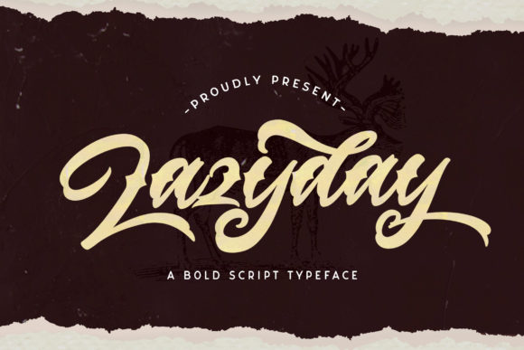 Lazyday: A Handwritten Font That Elevates Editorial Design