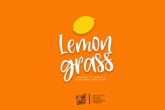 Lemon Grass Font: A Quirky Script for Memorable Marketing