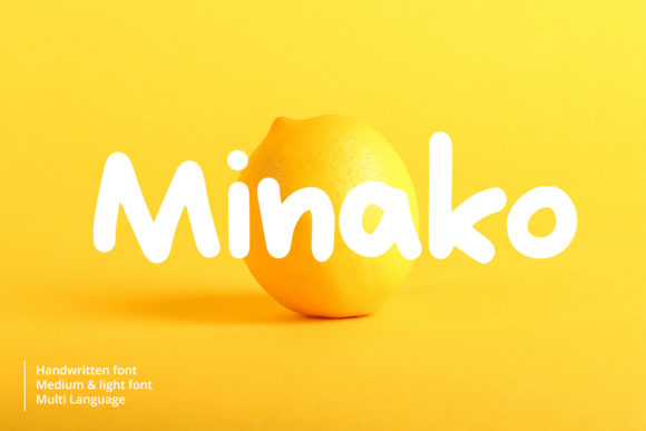 Minako: A Handwritten Typeface That Brings Warmth to Branding Projects