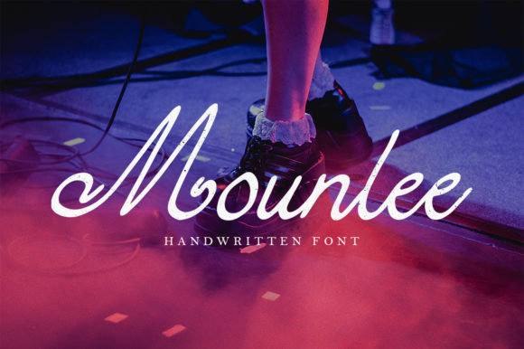 Mounlee Font: A Handwritten Typeface That Elevates Branding Projects