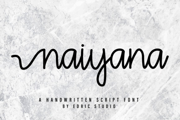 Naiyana: A Handwritten Font That Elevates Campaign Design