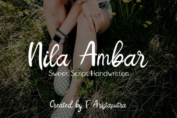 Nila Ambar: A Handwritten Typeface for Captivating Digital Branding