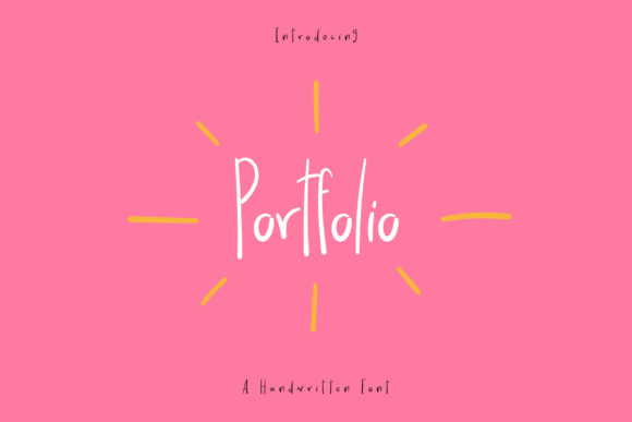 Portfolio Font: Elegance in Modern Typography