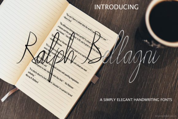 Ralph Bellagni Font: A Charming Script for Craft Projects