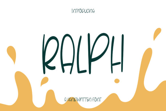 Ralph Font: A Handwritten Typeface for Memorable Marketing