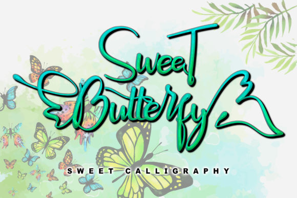 Sweet Butterfly Font: A Display Typeface That Elevates Digital Design