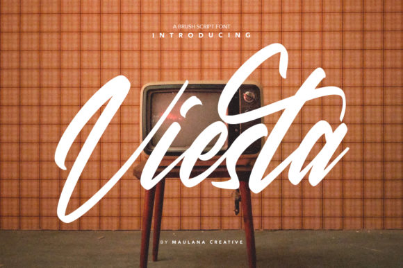 Viesta: A Script Font with Personality for Creative Projects