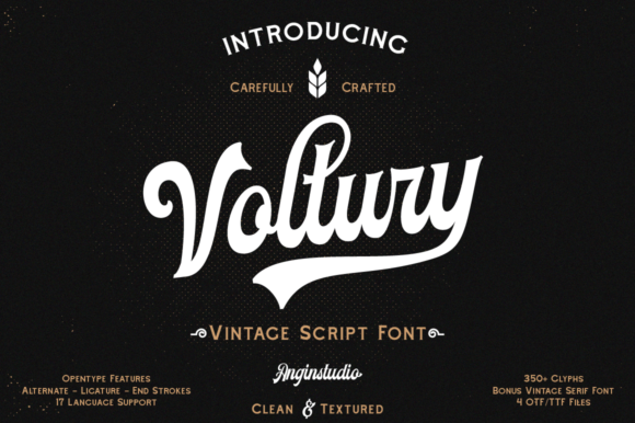 Voltury: A Handwritten Typeface That Elevates Branding Projects